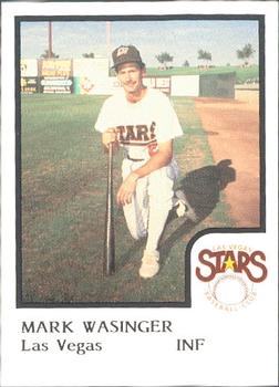 1986 ProCards Las Vegas Stars #23 Mark Wasinger Front
