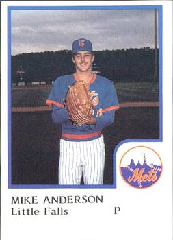 1986 ProCards Little Falls Mets #NNO Mike Anderson Front