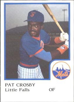 1986 ProCards Little Falls Mets #NNO Pat Crosby Front