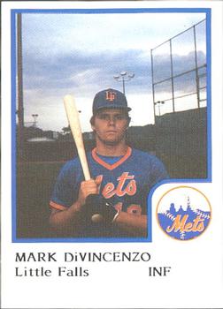 1986 ProCards Little Falls Mets #NNO Mark DiVincenzo Front