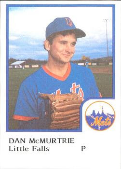 1986 ProCards Little Falls Mets #NNO Dan McMurtrie Front