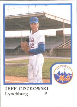 1986 ProCards Lynchburg Mets #NNO Jeff Ciszkowski Front