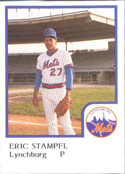 1986 ProCards Lynchburg Mets #NNO Eric Stampfl Front
