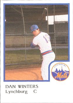 1986 ProCards Lynchburg Mets #NNO Dan Winters Front