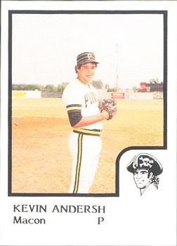 1986 ProCards Macon Pirates #2 Kevin Andersh Front