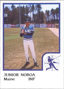 1986 ProCards Maine Guides #NNO Junior Noboa Front