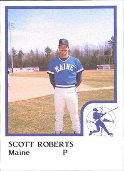 1986 ProCards Maine Guides #NNO Scott Roberts Front