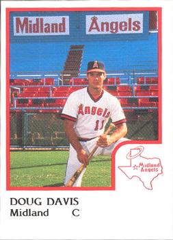 1986 ProCards Midland Angels #NNO Doug Davis Front