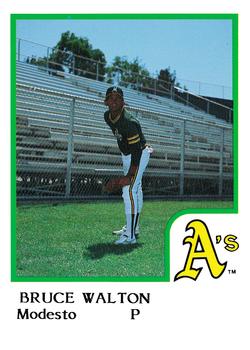 1986 ProCards Modesto A's #NNO Bruce Walton Front