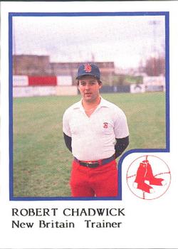 1986 ProCards New Britain Red Sox #NNO Robert Chadwick Front