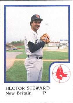 1986 ProCards New Britain Red Sox #NNO Hector Stewart Front