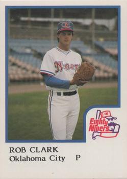 1986 ProCards Oklahoma City 89ers #3 Rob Clark Front
