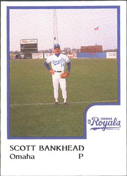 1986 ProCards Omaha Royals #NNO Scott Bankhead Front
