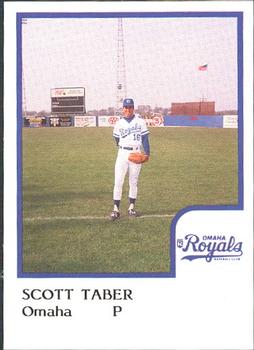 1986 ProCards Omaha Royals #NNO Scott Tabor Front