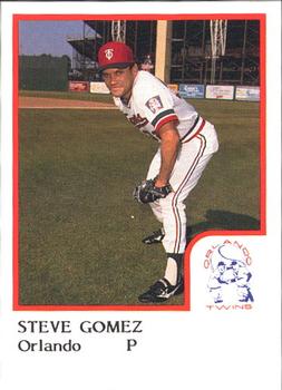 1986 ProCards Orlando Twins #7 Steve Gomez Front