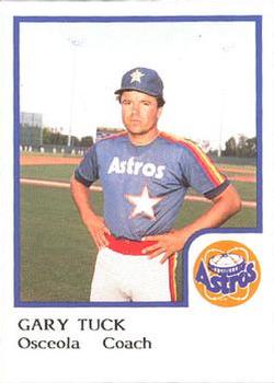 1986 ProCards Osceola Astros #NNO Gary Tuck Front