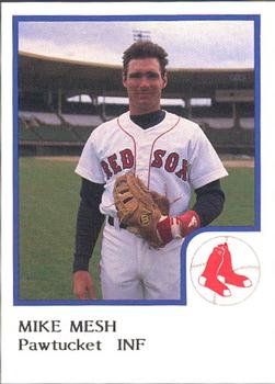 1986 ProCards Pawtucket Red Sox #NNO Mike Mesh Front