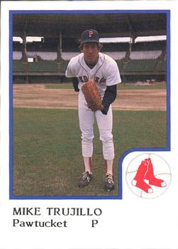 1986 ProCards Pawtucket Red Sox #NNO Mike Trujillo Front