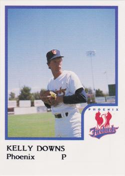 1986 ProCards Phoenix Firebirds #NNO Kelly Downs Front