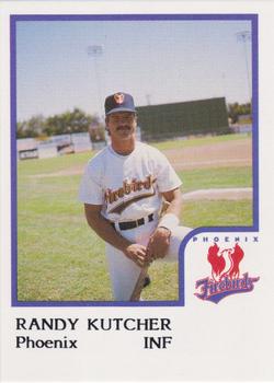 1986 ProCards Phoenix Firebirds #NNO Randy Kutcher Front