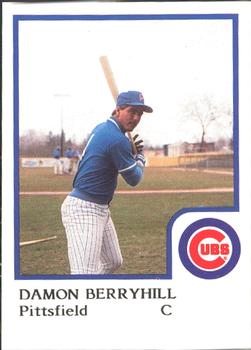 1986 ProCards Pittsfield Cubs #2 Damon Berryhill Front