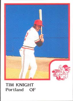 1986 ProCards Portland Beavers #NNO Tim Knight Front