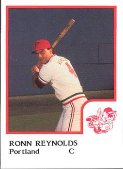 1986 ProCards Portland Beavers #NNO Ronn Reynolds Front
