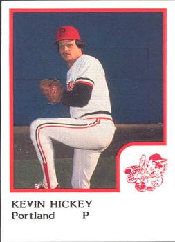 1986 ProCards Portland Beavers #NNO Kevin Hickey Front