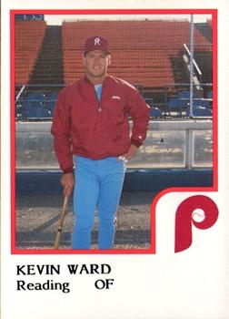1986 ProCards Reading Phillies #25 Kevin Ward Front