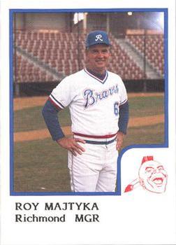 1986 ProCards Richmond Braves #13 Roy Majtyka Front