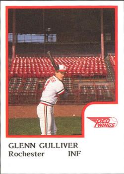 1986 ProCards Rochester Red Wings #NNO Glenn Gulliver Front