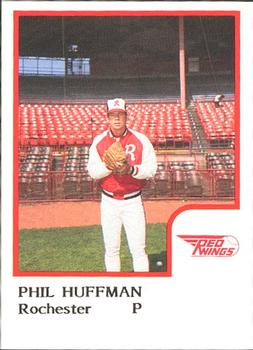 1986 ProCards Rochester Red Wings #NNO Phil Huffman Front