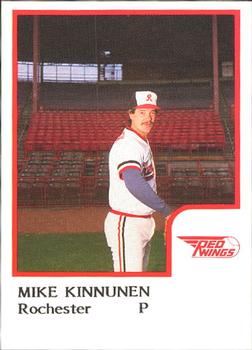 1986 ProCards Rochester Red Wings #NNO Mike Kinnunen Front