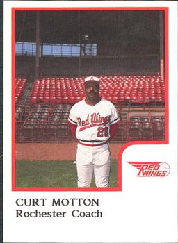 1986 ProCards Rochester Red Wings #NNO Curt Motton Front