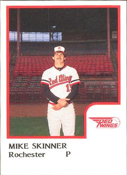 1986 ProCards Rochester Red Wings #NNO Mike Skinner Front