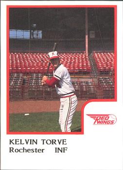 1986 ProCards Rochester Red Wings #NNO Kelvin Torve Front