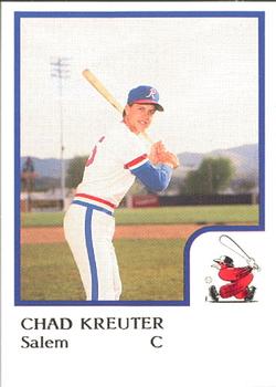 1986 ProCards Salem Red Birds #16 Chad Kreuter Front