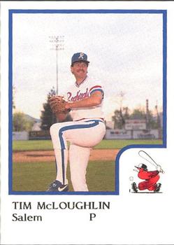 1986 ProCards Salem Red Birds #19 Tim McLoughlin Front
