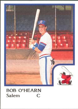 1986 ProCards Salem Red Birds #22 Bob O'Hearn Front
