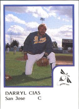 1986 ProCards San Jose Bees #6 Darryl Cias Front