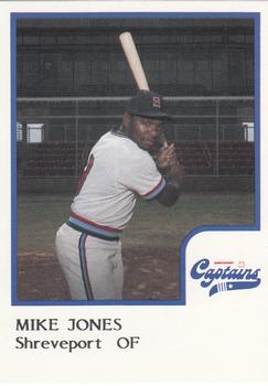 1986 ProCards Shreveport Captains #12 Mike Jones Front