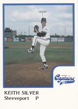 1986 ProCards Shreveport Captains #23 Keith Silver Front