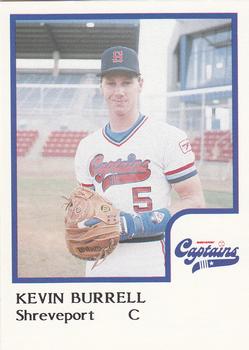 1986 ProCards Shreveport Captains #3 Kevin Burrell Front