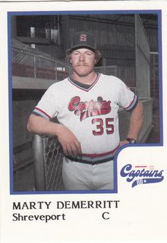 1986 ProCards Shreveport Captains #6 Marty DeMerritt Front