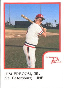 1986 ProCards St. Petersburg Cardinals #9 Jim Fregosi Jr. Front