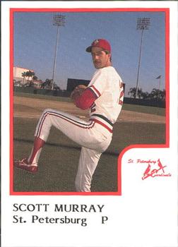 1986 ProCards St. Petersburg Cardinals #21 Scott Murray Front