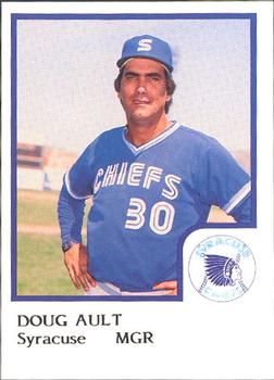 1986 ProCards Syracuse Chiefs #NNO Doug Ault Front