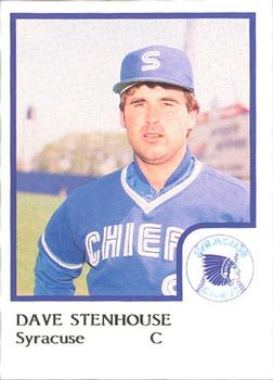 1986 ProCards Syracuse Chiefs #NNO Dave Stenhouse  Front