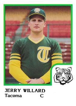 1986 ProCards Tacoma Tigers #24 Jerry Willard Front