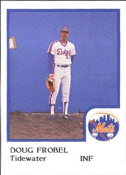 1986 ProCards Tidewater Tides (Mets Logo) #NNO Doug Frobel Front